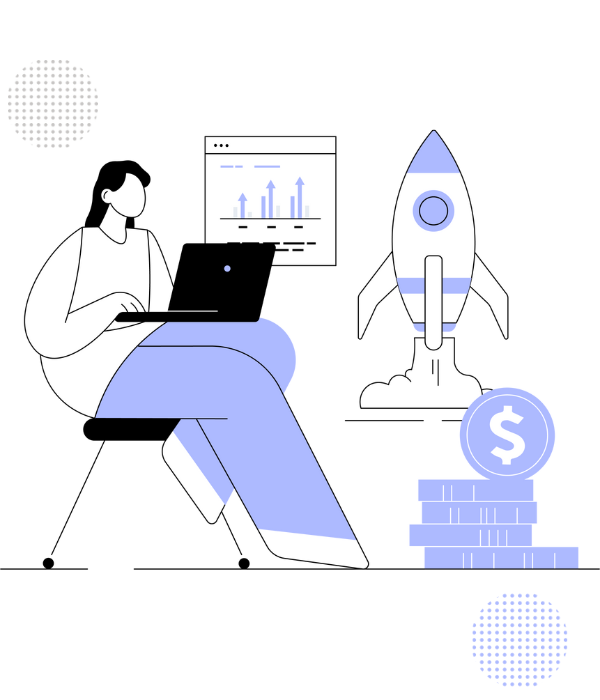 Digital marketing illustration