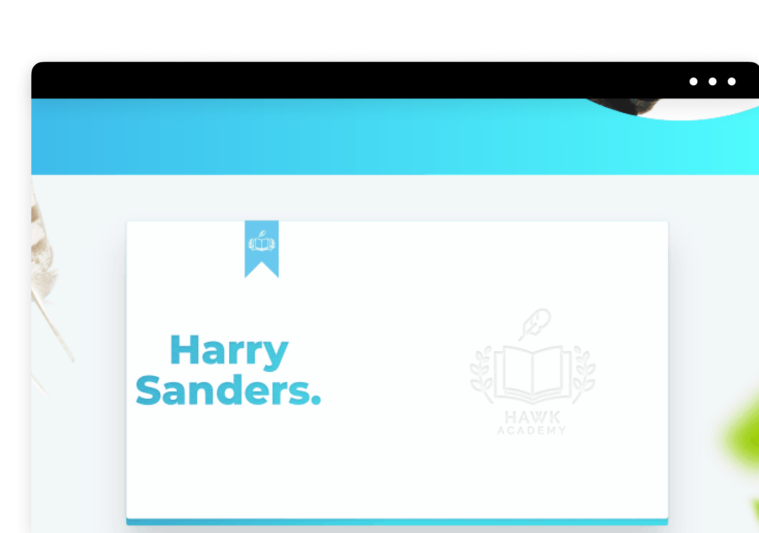 Hawk Academy certificate